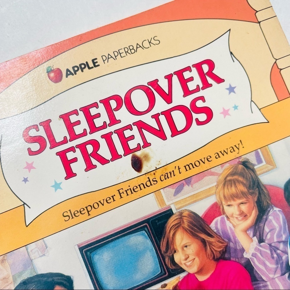 Vintage Sleepover Friends Susan Saunders Apple Paperbacks Softcover Books Lot - Picture 7 of 16